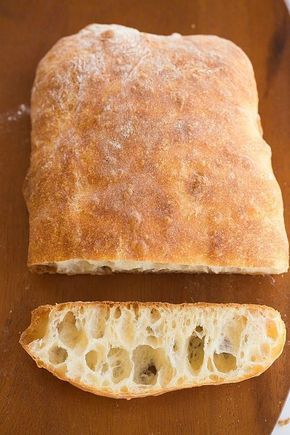 Easy French Bread Recipe, Ciabatta Bread Recipe, Crusty Bread Recipe, Homemade Sandwich Bread, Homemade French Bread, Focaccia Bread Recipe, Sugar Bread, French Bread Recipe, Irish Soda Bread Recipe