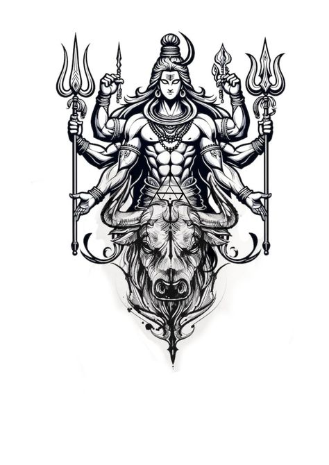 God Krishna Tattoo Design, Shiva Meditation Tattoo, Angry Lord Shiva Sketch, Shiva Art Tattoo, Shiva Tattoo Stencil, Shiva Shakti Tattoo, Mahadev Tattoo Designs, Shiva Tattoo Ideas, Lord Shiva Tattoo