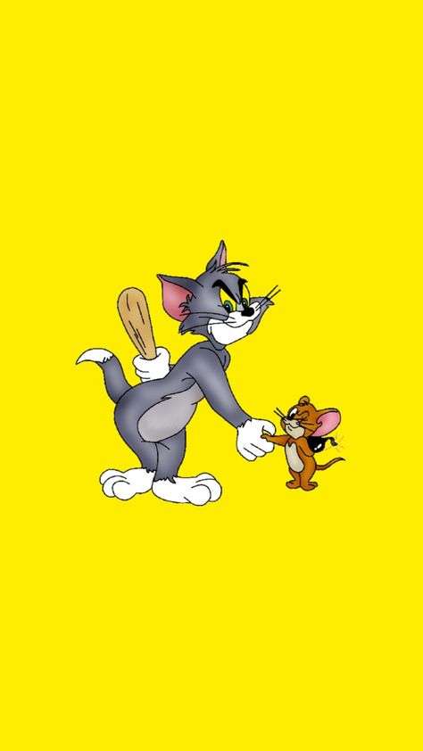 #tomandjerry Follow us for more daily updates Feel free like you 😊 If you want any specific service touch message icon Cat Pattern Wallpaper, Brick Wall Living Room, Message Icon, Cute Disney Characters, Minnie Mouse Images, Tom And Jerry Cartoon, Purple Flowers Wallpaper, Wallpaper Earth, Cute Cartoon Pictures