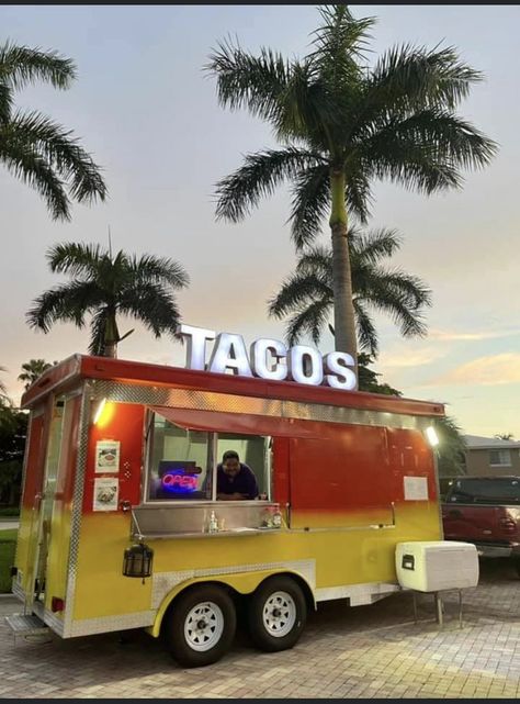 Taco Food Truck, Food Truck Events, Taco Food, Food Truck Wedding, Taco Truck, Dinosaur Theme Party, Beach Meals, Food Truck Design, Trucks Birthday Party