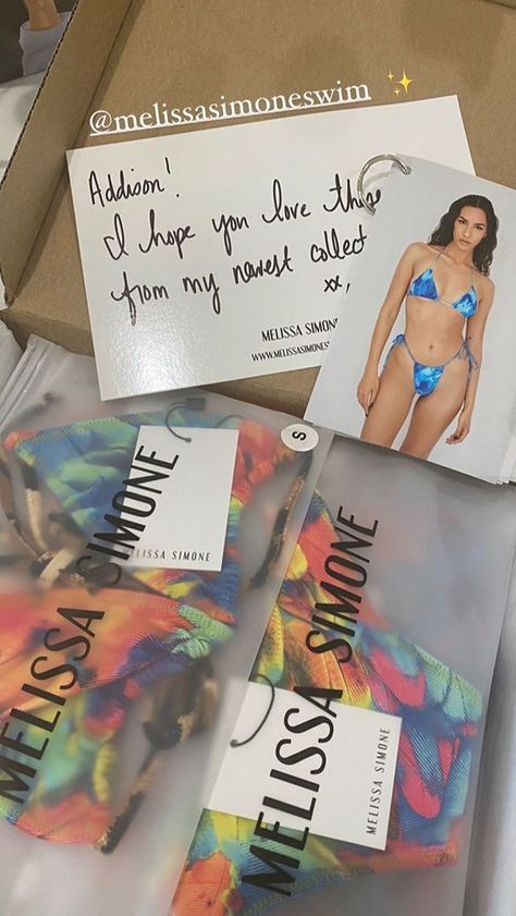 Swimwear Packaging, Pr Boxes, Luxury Brand Packaging, Funky Mirrors, Pr Kit, Pr Package, Small Business Instagram, Swimwear Line, Business Pictures