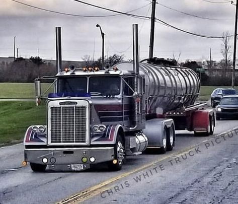 Freightliner Flc, Tanker Yanker, Western Star Trucks, Tractor Trailer Truck, Freightliner Trucks, Animal Humour, Heavy Construction Equipment, Classic Tractor, Custom Big Rigs