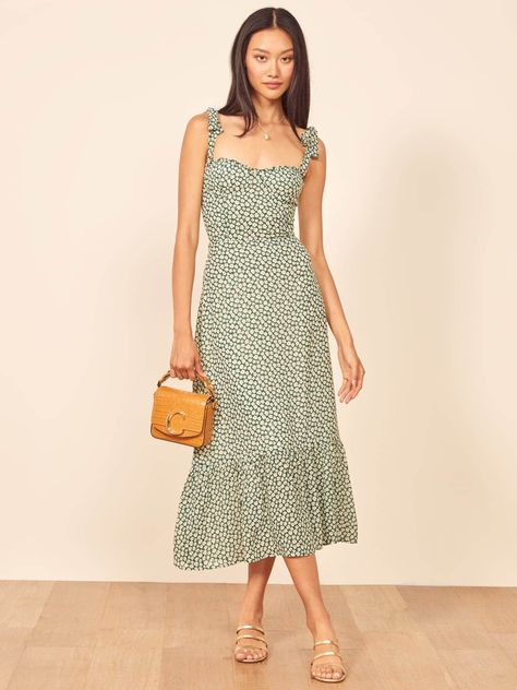 Reformation Nikita Dress, French Florist, Reformation Dress, Picture Outfits, Midi Length Dress, Look Chic, Nordstrom Dresses, Guest Dresses, Women's Fashion Dresses