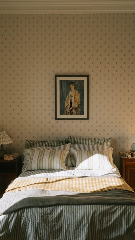 Cottage Bedroom Aesthetic, Extraordinary Ordinary, Life Recently, Be More Mindful, Nyc Apt, Candles Flowers, Take It Slow, Bedroom Wallpaper, Cottage Bedroom