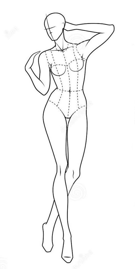 Different Croqui Poses, Plus Size Fashion Croquis, Drawing Of Body Sketch, Male Croquis Templates, Front And Back Fashion Illustration, Body Shapes Women Drawing, Manikin Drawing Fashion, Fashion Silhouette Illustration, Fashion Design Sketches Body Templates