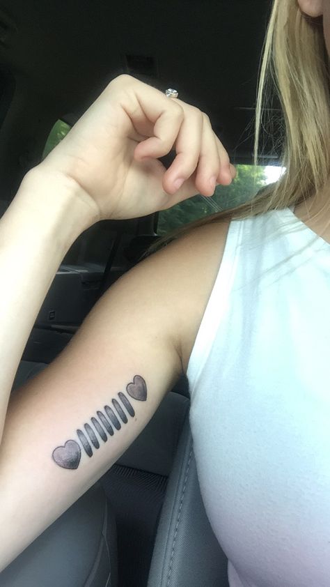 My jeep tattoo Jeep Wave Tattoo, Small Jeep Tattoo, Small Jeep Tattoos For Women, Jeep Grill Tattoo, Jeep Tattoos, Jeep Tattoo Ideas, Jeep Tattoos For Women, Jeep Tattoo, Arrow Tattoo