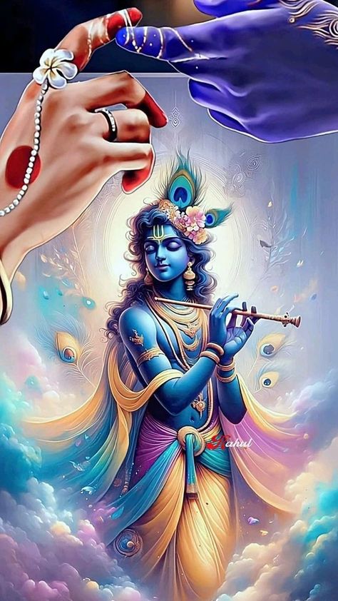 Kahna Ji Pics Aesthetic, Krishan Ji Drawings, Kahna Ji Pics, Kanha Ji Images, Unique Radha Krishna Images, Krishna Video, Radha Beauty, Album Artwork Cover Art, Radhe Krishna Wallpapers