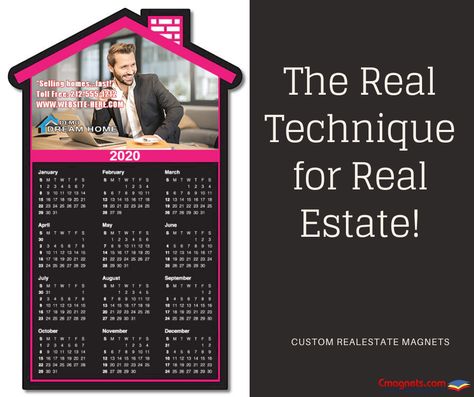 The Real Technique for Real Estate! #realestatemagnets #realestatepromotion #realestateleads Real Estate Magnets, Real Estate Calendar, Emo 2020, Real Estate Marketing Gifts, Types Of Real Estate, Marketing Gifts, Calendar Magnets, Gifts 2022, Marketing Gift