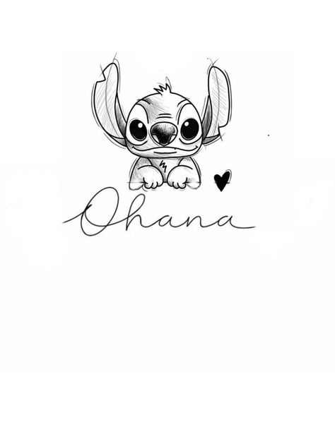 Stitch Hand Tattoo, Ohana Tattoo For Men, Ohana Means Family Tattoo, Stitch Ohana Tattoo, Stitch Disney Tattoo, Ohana Stitch Tattoo, Stitch Tattoo Ideas, Disney Stitch Tattoo, Lilo And Stitch Tattoo