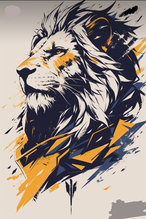 Lion Graffiti Art, Lion In A Suit, Leo Art, Lion Icon, Logo Lion, Dibujos Ideas, Tattoo Lion, Lion Vector, Lion Artwork