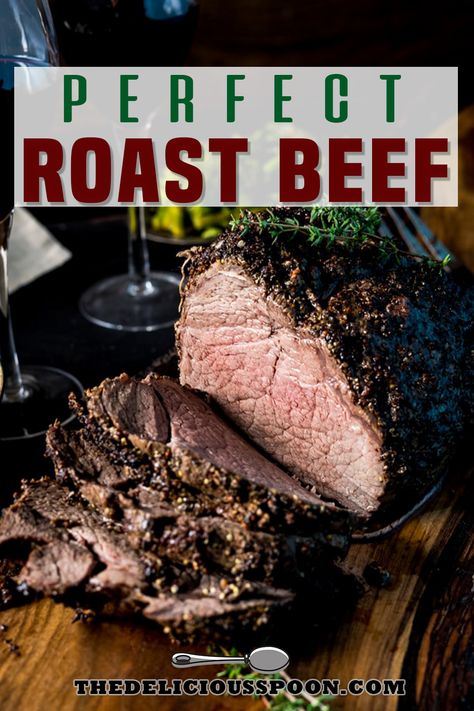 Roast Beef Marinade, Roast Beef Recipes Oven, Easy Roast Beef Recipe, Easy Roast Beef, Best Roast Beef Recipe, Perfect Roast Beef, Roast Beef Recipe, Best Roast Beef, Easy Roast