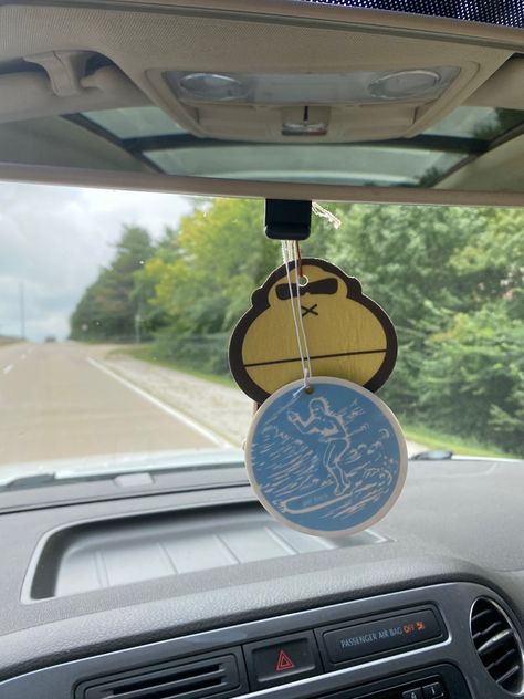 Sun Bum Car Freshener, Car Accessories Beachy, Car Decorations Interior Aesthetic Boho, Beach Car Interior, Beachy Car Accessories, Country Car Decor, Summer Car Decor, Beach Car Accessories, Preppy Car Decor