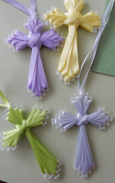 JoZart: The Cross in my Pocket & Instructions Plastic Canvas Crosses Patterns, Cross Popsicle Stick Crafts, Quilt Cross Patterns, Spring Christian Crafts, Cross In My Pocket Plastic Canvas, Diy Cross Decor Ideas, Diy Crosses Ideas Crafts, Diy Crafts With Ribbon, Plastic Knife Crafts