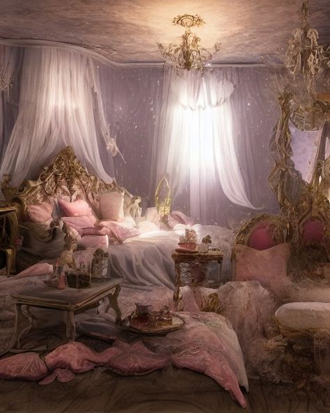 Fairycore Bedroom, Fairytale Room, Fairy Bedroom, Fairy Room, Victorian Bedroom, Dream House Rooms, Pretty Room, Dreamy Room, Dream Room Inspiration