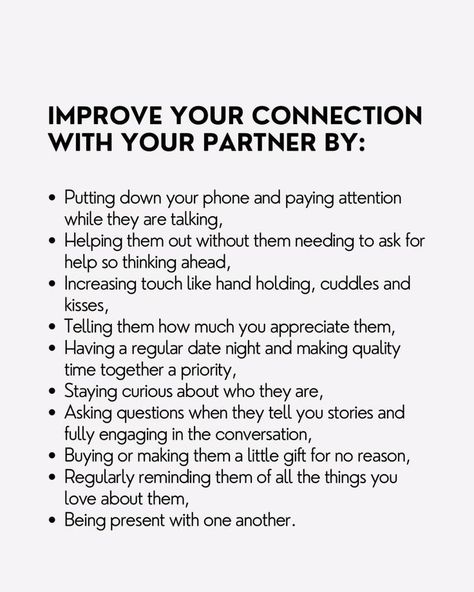 8 improve your connection with you partner Connection In Relationships, Improve Communication In Relationship, How To Save My Relationship, No Connection Quotes Relationships, Blessed Tattoos, Overcoming Jealousy, Connection Quotes, New Relationship Advice, Emotional Intimacy