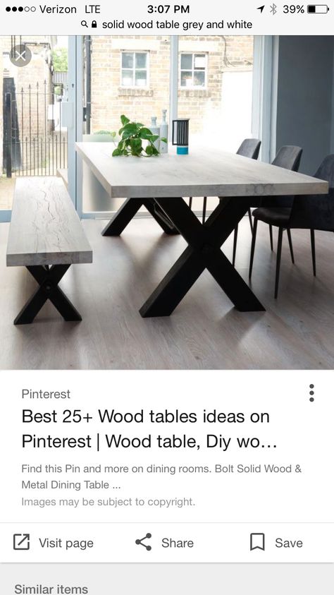 Modern Traditional Dining, Industrial Wood Dining Table, Concrete Dining Table, Pub Set, Casa Vintage, Traditional Dining Room, Set Ideas, Metal Dining Table, Dining Table Design