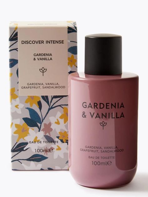 gardenia and vanilla perfume Marks And Spencer Perfume, Vanilla Perfumes, Gardenia Perfume, Corporate Christmas Gifts, Cheap Perfume, Vanilla Perfume, Drink Gift, Bumble And Bumble, Sweet Fragrances