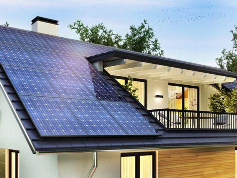 Free Solar Panels, Solar Panels Roof, Flexible Solar Panels, Solar Power House, Solar Solutions, Solar Roof, التصميم الخارجي للمنزل, Hus Inspiration, घर की सजावट