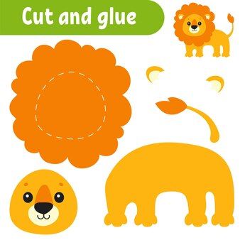 Cut And Glue Activities For Kids, Preschool Materials, Preschool Activities Printable, Animal Activities For Kids, English Activities For Kids, Cut And Glue, Kindergarden Activities, Sorting Games, Animal Crafts For Kids