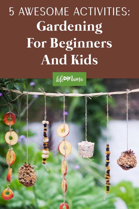 You don't have to be an expert gardener to teach your kids how to love gardening. Here is a handful of fun gardening activities that are perfect as both gardening for beginners and activities for kids.  | #outdoors #backyard #gardening #gardeningforbeginners #beginnergardening #lifeasmama #kidsactivities #diy Nature, Pre K Gardening Activities, Summer Backyard Activities For Kids, School Garden Club Lesson Plans, Outdoor Classroom Garden, 4h Gardening Project Ideas, Elementary Garden Club Ideas, Hands On Homeschool Activities, Gardening Ideas For Kids