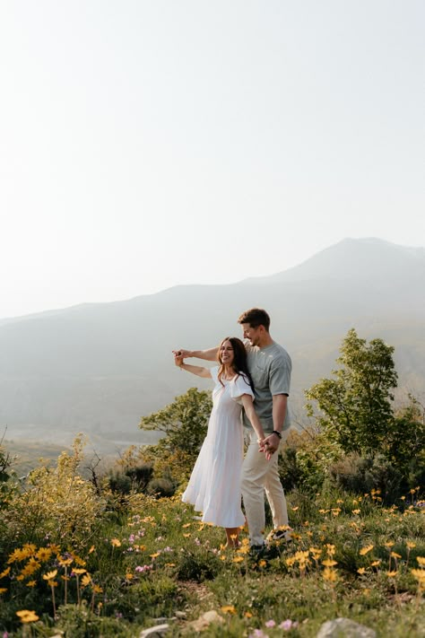 Brooklyn Grace Photo,Engagement Photos, mountain engagements, Utah locations, engagement outfits, engagement poses, Big Cottonwood Canyon, Jordan pines, couples, Summer Engagements, Provo Canyon, black and white oufits, wild flowers, couples poses, white dress Orange Grove Engagement Photos, Engagement Photos Flagstaff, Running Couple Photography, Flagstaff Engagement Photos, Mountain Wedding Photoshoot, Engagement Photos Sunrise, Engagement Photo Mountains, Proposal In Nature, Late Summer Engagement Pictures