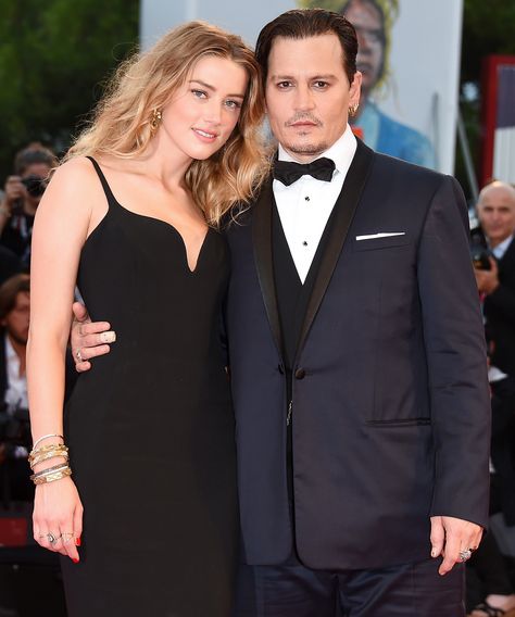 Johnny Depp Family, Red Carpet Couples, Johnny Depp And Amber, Rose Leslie, The Danish Girl, Black Mass, Marriage Counselor, Couple Moments, James Franco