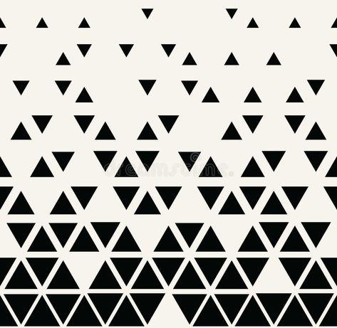 Abstract geometric black and white graphic design triangle halftone pattern. Bac , #spon, #white, #graphic, #black, #Abstract, #geometric #ad Black And White Graphic Design, Geometric Poster Design, White Graphic Design, Geometric Black And White, Design Triangle, Halftone Pattern, Triangle Background, Black And White Graphic, Geometric Poster