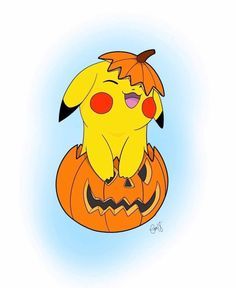 Nintendo Halloween, Wallpaper Pikachu, Halloween Pokemon, Pikachu Halloween, Drawing Halloween, Pikachu Drawing, Pokemon Painting, Halloween Pfp, Pokemon Mew