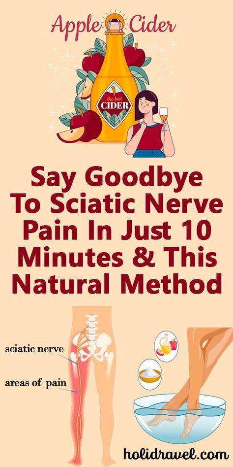 Say Goodbye To Sciatic Nerve Pain In Just 10 Minutes & This Natural Method How To Relieve Sciatic Nerve Pain, Sciatic Nerve Exercises, Nerve Pain Remedies, Sciatic Nerve Stretches, Sciatic Nerve Relief, Sciatic Nerve Pain Relief, Sciatica Stretches, Benefits Of Apple Cider Vinegar, Benefits Of Apple Cider