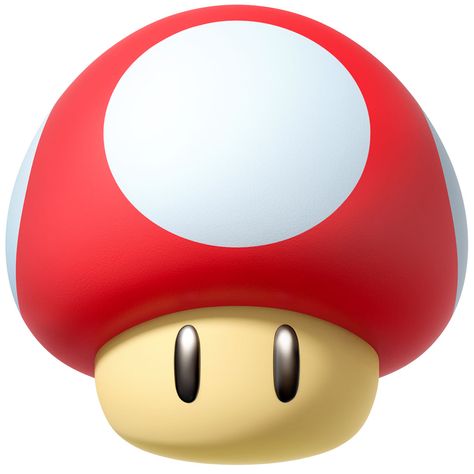 Mushroom | Mario Kart 8 Mario Icons Png, Mario Bros Png, Metal Mario, Mini Mario, Mushroom Png, Cartoon Mushroom, Mario Bros Birthday, Mario Bros Party, Super Mario Galaxy