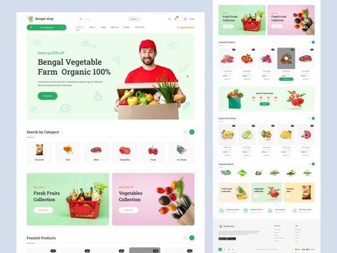 Vegetables Selling Shopify Store Design 🔥 ✅ Home Page Design ✅ Product Page Design ✅ FAQ & Privacy Policy Page ✅ Shipping & Tax Add ✅ Store SEO ETC Follow us On Instagram 👉 @devdexterous : #shopify #ecommerce #dropshipping #shopifystore #entrepreneur #ecommercebusiness #shopifydropshipping #fashion #business #smallbusiness #marketing #onlineshopping #digitalmarketing #shopifyseller #onlinebusiness #shopifyexperts #amazon #wordpress #shopping #onlinestore #woocommerce #webdesign Grocery Store Website Design, Grocery Website Design, 333 Project, Grocery Store Website, Grocery Website, Grocery Delivery App, Identity Card Design, App Home Screen, Modern Restaurant Design