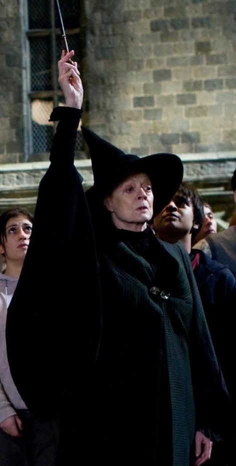 Year Six: Harry Potter and the Half-Blood Prince (2009), Professor McGonagall (Maggie Smith). Hogwarts Professors, Harry Potter Wiki, Always Harry Potter, Harry Potter Wall, Harry Potter Poster, Images Harry Potter, Maggie Smith, Harry Potter Pictures, Post Quotes