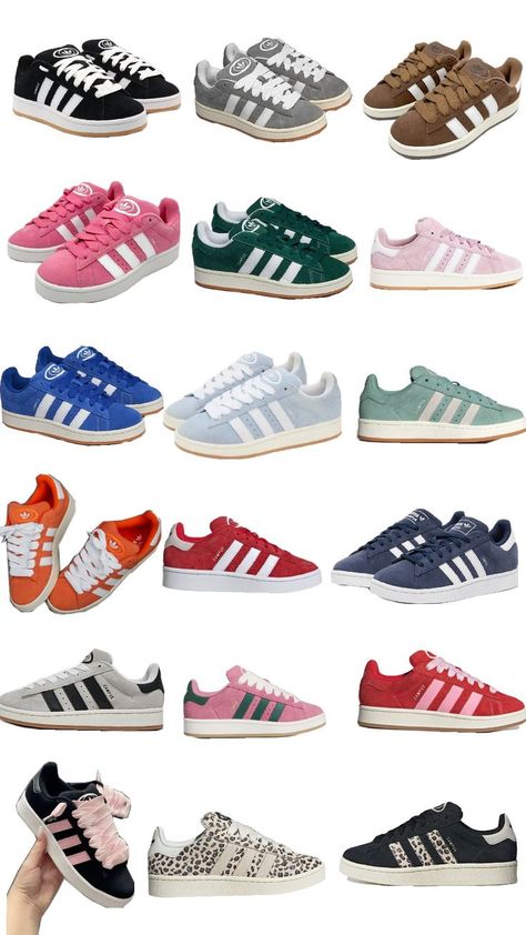 ✨CAMPUS✨ Adidas Campus 00s Outfits Women, Adidas Campus Aesthetic, Campus Shoes, Campus Adidas, Pinterest Shop, Cute Adidas Shoes, Pretty Sneakers, Xmas List, Adidas Campus