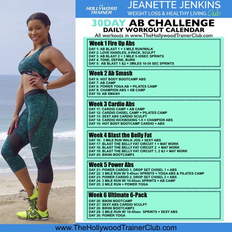 30 Day Ab Challenge | Jeanette Jenkins Ab Blast, Jeanette Jenkins, 30 Min Workout, Workout Man, 30 Day Yoga, 30 Day Abs, Workout Routines For Women, Abs Workout Video, Ab Challenge