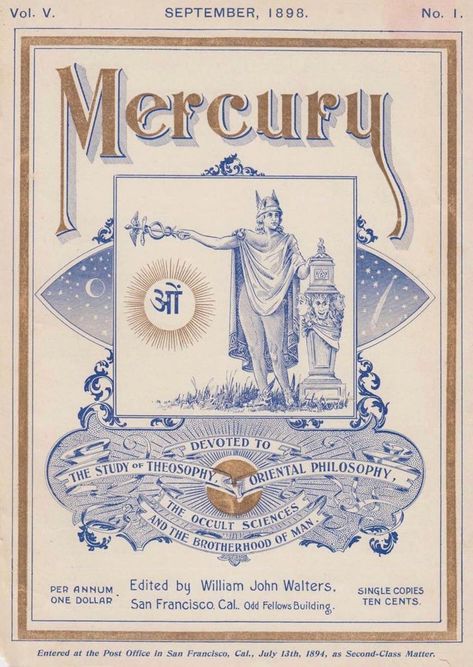 Mercury, Hermes, esoteric Hermes Mercury, Planet Mercury, Astrology Planets, Odd Fellows, One Dollar, Ways Of Seeing, Astrology, Vintage World Maps, Planets