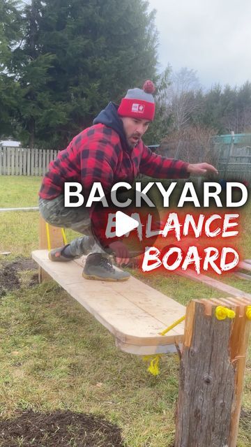 Homemade Kids Toys, Kids Balance Board, Kids Clubhouse, Natural Play Spaces, Diy Kids Playground, Waldorf Play, Food Forest Garden, Backyard Creations, Diy Yard Games