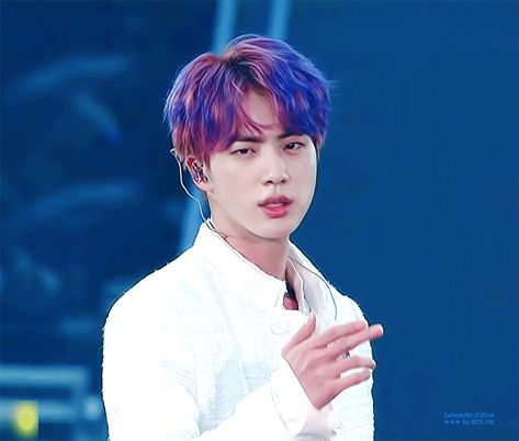 Purple Jin, Saving Pictures, Discord Icon, Jin Gif, V Gif, Beautiful Human, Bts Gif, Handsome Asian Men, Seokjin Bts