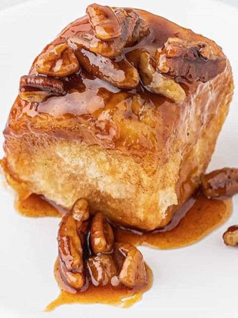 Sticky Buns Using Rhodes Rolls, Sticky Buns Butterscotch Pudding, Overnight Sticky Buns Rhodes, Overnight Pecan Rolls, Rhodes Sticky Buns Butterscotch Pudding, Sticky Buns With Cinnamon Rolls, Overnight Sticky Buns, Pecan Rolls Recipe, Sticky Buns Recipe