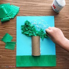 Tissue Paper Apple Tree Craft - Primary Playground Tissue Paper Apple, Apple Tree Craft, Wednesday Crafts, Paper Tree Craft, Primary Playground, Paper Apple, Tissue Paper Craft, Tissue Paper Art, Wall Hanging Ideas