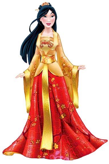 Beautiful Mulan dress red and gold Mulan Dress, Princesa Mulan, Dunia Disney, Princess Mulan, Walt Disney Princesses, Image Princesse Disney, Disney Princesses And Princes, Disney Princess Fan Art, Disney Wiki