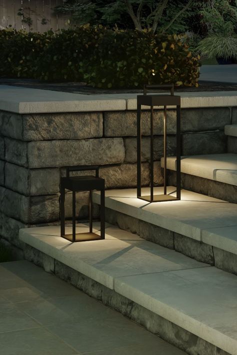 Outdoor solar powered lantern from Astro Lighting Restaurant Terrace, Ceiling And Wall Lights, Patio Lanterns, Entrance Lighting, Landscape Lighting Design, Bathroom Lights, Hotel Entrance, Light Pollution, Outdoor Gardens Design