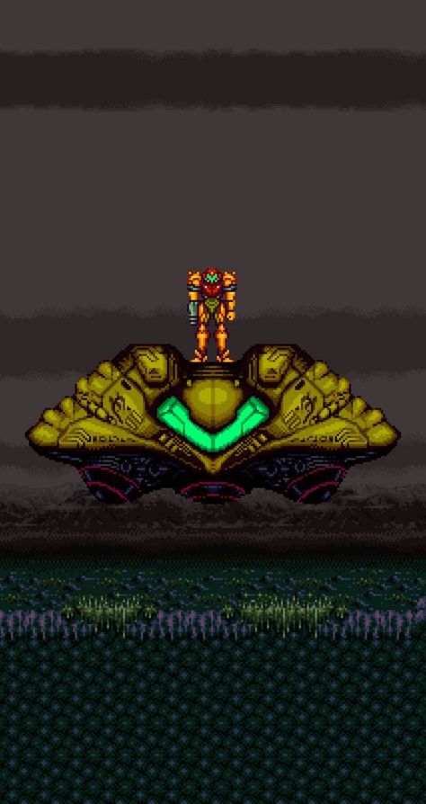 Super Metroid Snes, Geeky Wallpaper, Retro Games Wallpaper, Metroid Samus, Metroid Prime, Super Metroid, Gaming Tattoo, Samus Aran, Nintendo Art