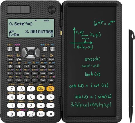 High School Supplies, Math Major, Solar Calculator, Scientific Calculators, Trigonometric Functions, Complex Numbers, Writing Area, Scientific Calculator, Writing Boards