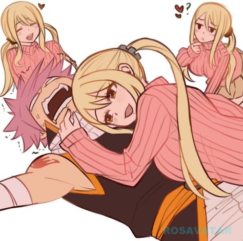 Fairy Tail Natsu And Lucy Fanart, Nalu Fanart, Natsu E Lucy, Fairy Tail Photos, Fairy Tail Family, Natsu Fairy Tail, Fairy Tail Natsu And Lucy, Natsu X Lucy, Fairy Tail Pictures