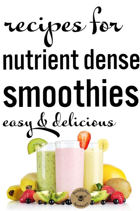 Nutrient Dense Smoothie Recipes, Nutrient Dense Meal Plan, Nutrient Dense Breakfast, Nutrient Dense Recipes, Nutrient Dense Meals, New Breakfast Ideas, Smoothie Base, Nutrient Dense Smoothie, Veggie Ideas