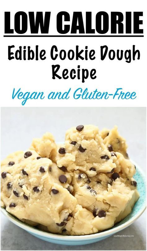 The BEST Low Calorie Edible Cookie Dough Recipe!! Low Calorie Edible Cookie Dough, Cookie Batter Recipe, Healthy Edible Cookie Dough Recipe, Low Calorie Cookie Dough, Raw Cookie Dough Recipe, Healthy Edible Cookie Dough, Simple Cookie Dough Recipe, Recipe Low Calorie, Low Calorie Cookies