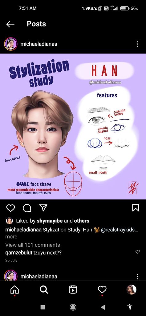 Skz Reference Photos For Drawing, Stylization Study Skz, Skz Drawing Reference, Kpop Idol Drawing Easy, How To Draw Han Jisung, How To Draw Skz, Han Drawings Skz, Han Drawings, Face Shape Guide Drawing