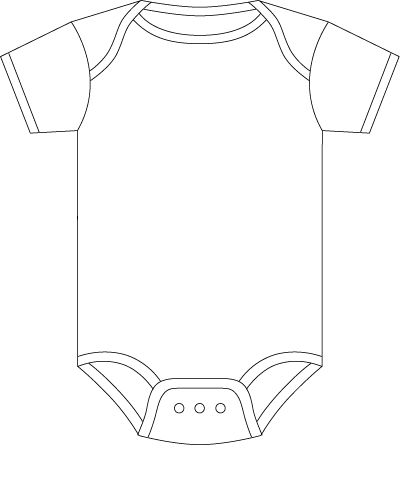 Onesie - figure out how to make the detail lines sketch and then cut the outside. Baby Onesie Template, Moldes Para Baby Shower, Baby Shower Invitaciones, Baby Shawer, Baby Cookies, Shower Bebe, Album Scrapbooking, Digi Stamp, Perfect Baby Shower