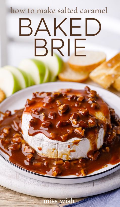 Learn how to make the most yummy baked brie recipe. It's an awesome holiday dessert or appetizer for christmas parties.