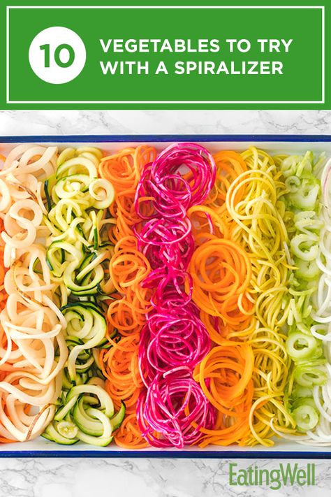 Spiralized Vegetable Recipes, Vegetable Pasta Recipes Veggie Noodles, Cucumber Spiralizer Recipes, Spiral Noodles Recipes, Vegetable Pasta Noodles, Veggie Spiral Recipes, Kitchenaid Spiralizer Recipes, Raw Zoodle Recipes, Spiral Veggie Recipes